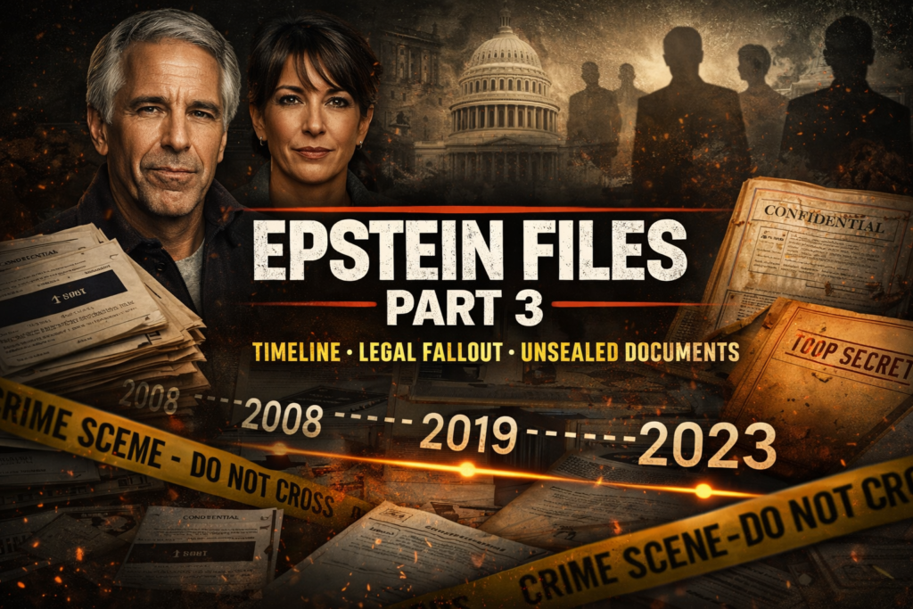 Epstien File Part 3- Kudos Press