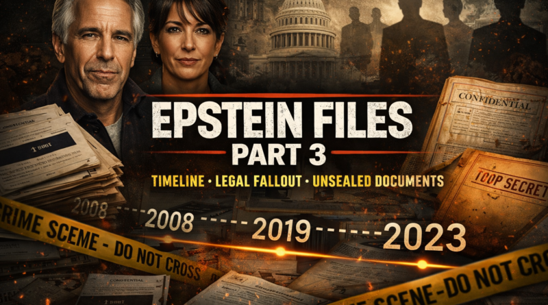 Epstien File Part 3- Kudos Press