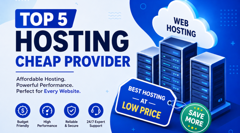 Top 5 Cheap Hosting Provider
