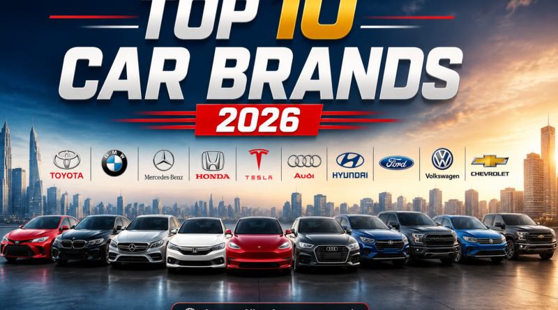Top 10 Car Brands 2026
